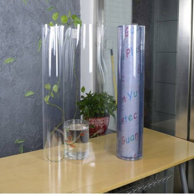 0.5mm Thin Vinyl Plastic Transparent Curtain Soft Colored Pvc Super Clear Flim Sheets